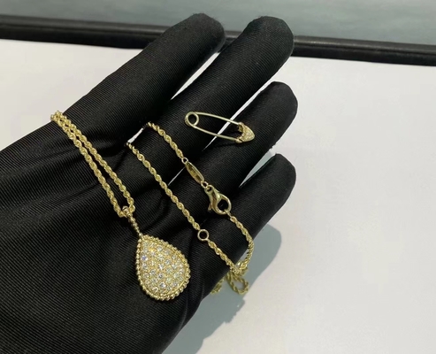  Serpent Boheme Pendant 18K Gold Motif Pendant Set With Pave Diamonds