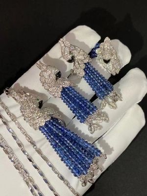 Custom Brand Parrot Necklace Ring Earrings Luxury Brand Jewelry Manufacturer