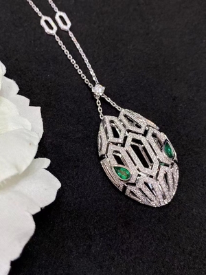 Luxury Wedding 18K Gold Diamond Necklace Custom Jewelry Pendant