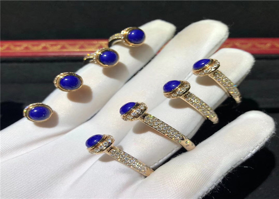 Charming 18K Gold Diamond Bracelet , Piaget Possession Open Bangle Bracelet