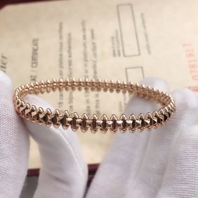 8mm Width B6065217 Clash De Brand Bracelet 18K Pink Gold